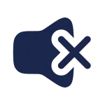 Muted SVG Icon